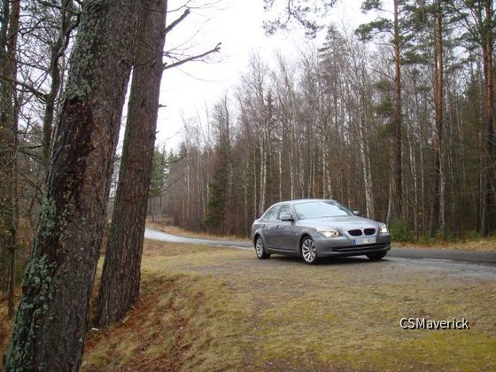 BMW 520d in Schweden
