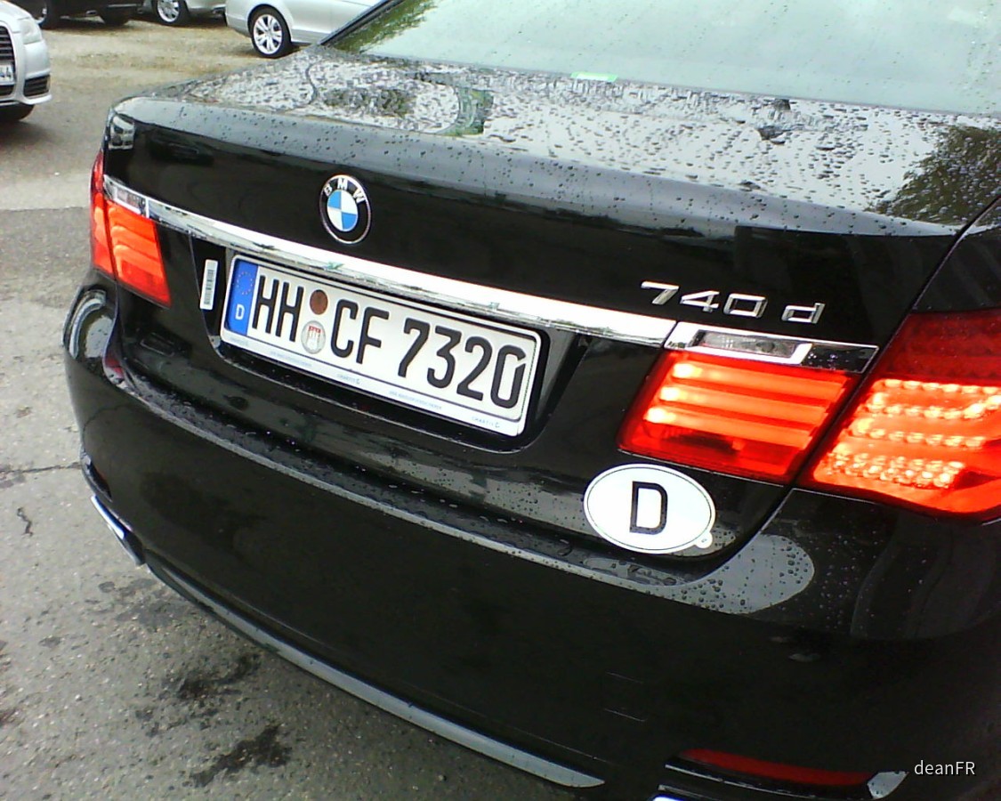 BMW 740d Europcar