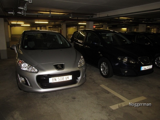 Peugeot 308 und Seat Altea