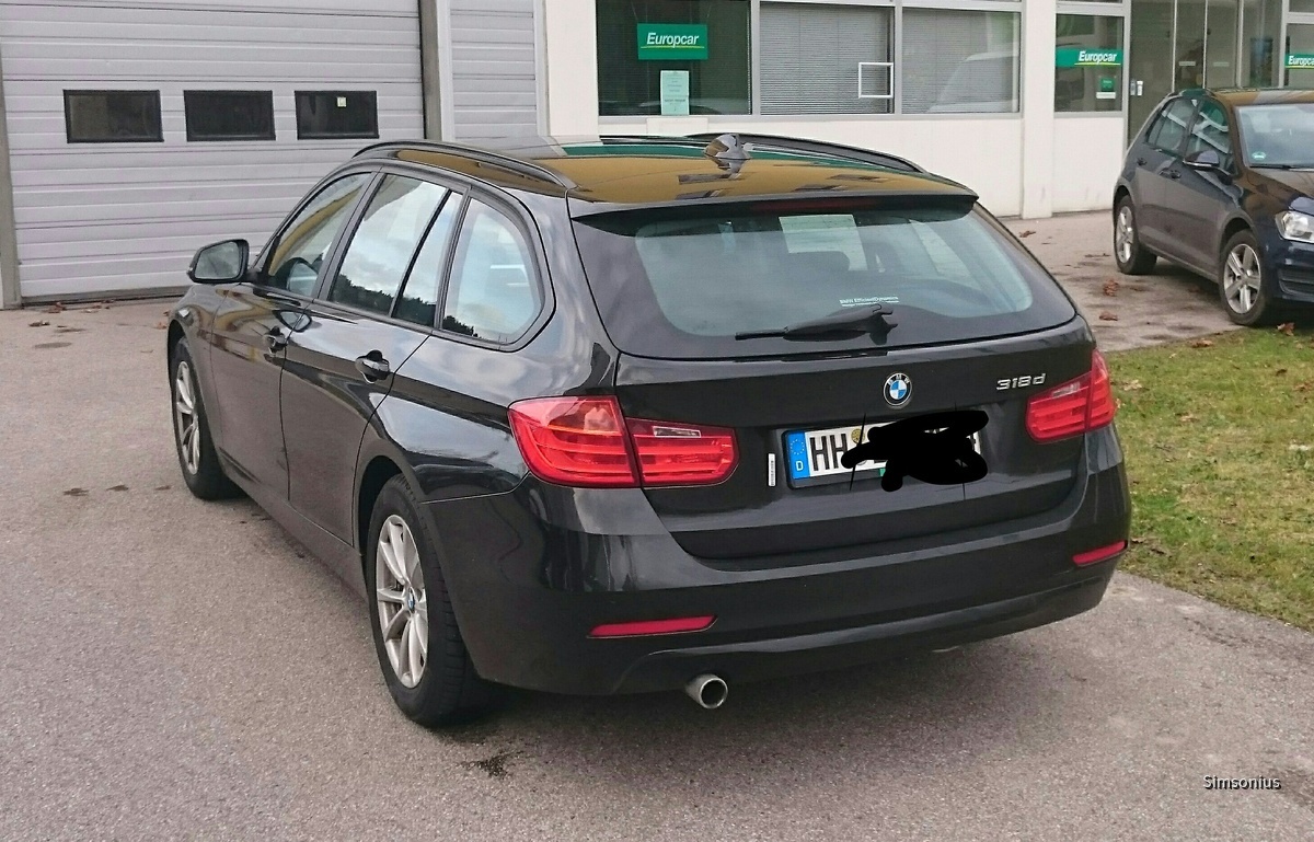 BMW 318d Europcar