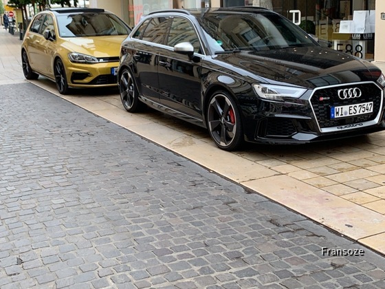 Audi RS3 Und VW GOLF R STARCAR trier Autovermietung krämer