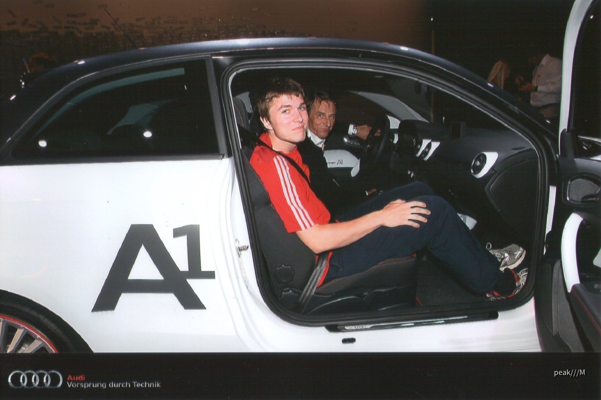 Mitfahrparcour bei Audi, IAA 2011