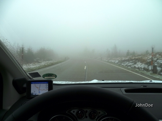 Ford Kuga im Nebel...