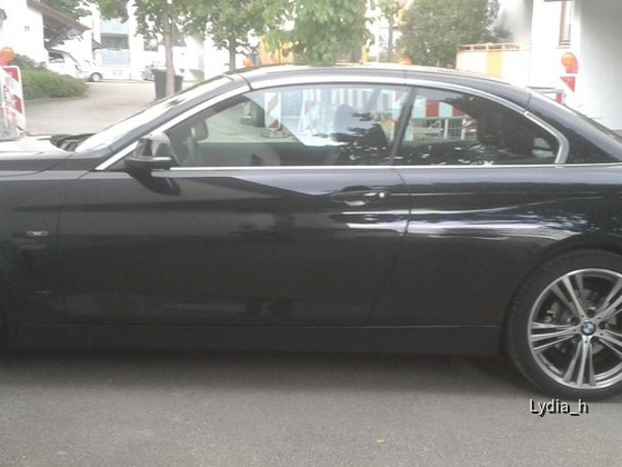 BMW 420D Reifenpanne