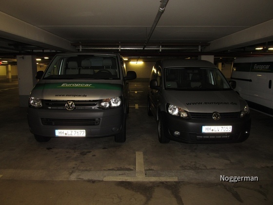 VW Caddy III und VW T5