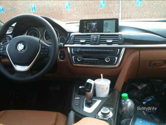 Innenraum 3er BMW 320 dA