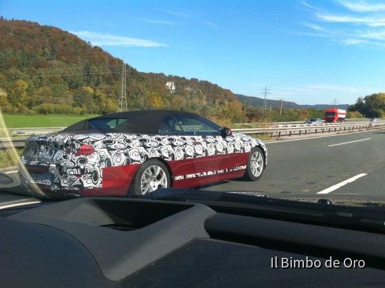 BMW 6er Cabrio Erlkönig