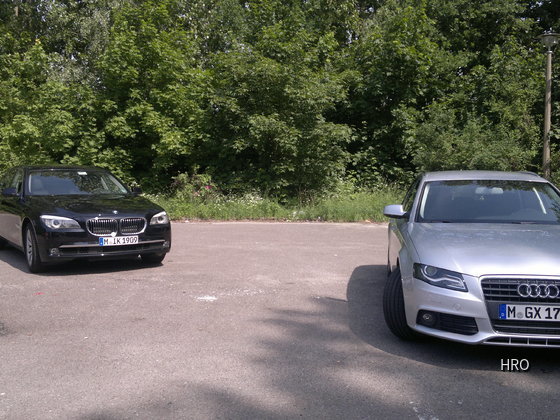 7 BMW und Audi A4