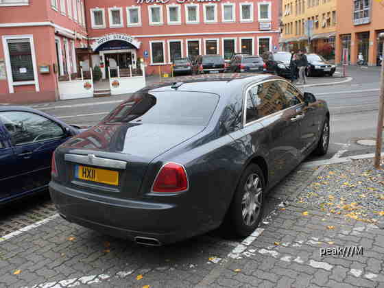 Rolls Royce Ghost, Würzburg 12.11.