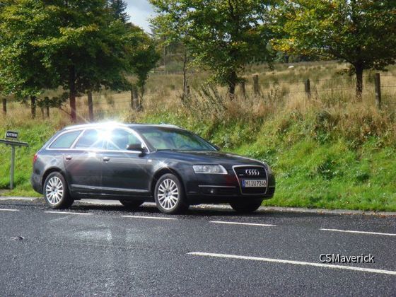 Audi A6 Avant in Schottland (Sixt)