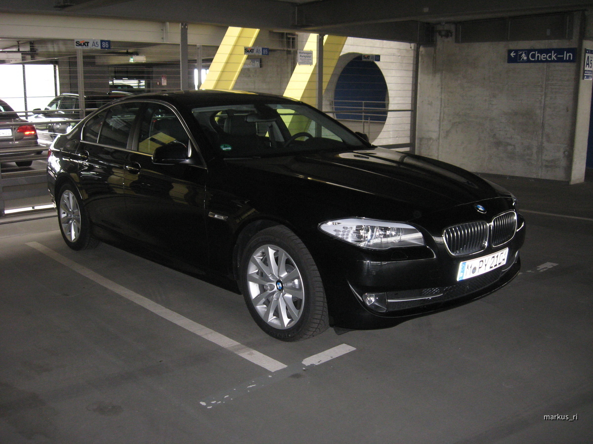 SIXT LEJ 11.06. - BMW 525d Automatik