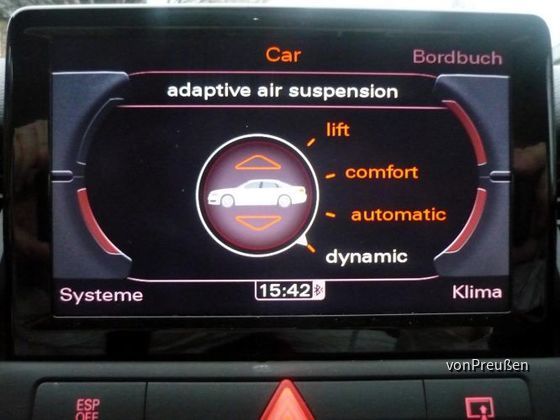 Europcar XDAR Audi A8 3.0 TDI