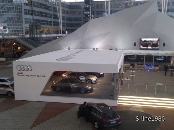 Flughafen München Vorstellung neuer Audi A6