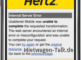 Hertz Applikation