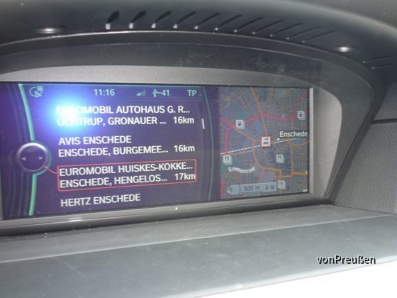 BMW 525d Navigation Professional Sonderziele