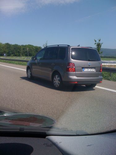 VW Touran Sixt auf der A5