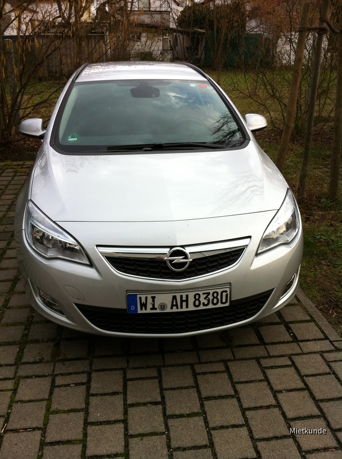 Opel Astra Sportstourer 1.4 Avis Worms 20.-23.01.2012