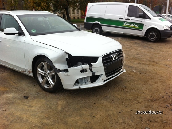 Mietwagenschrott Europcar Audi A4