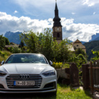 Audi S5 im Villnösstal
