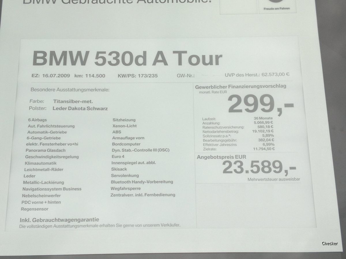 BMW 530d Touring E61