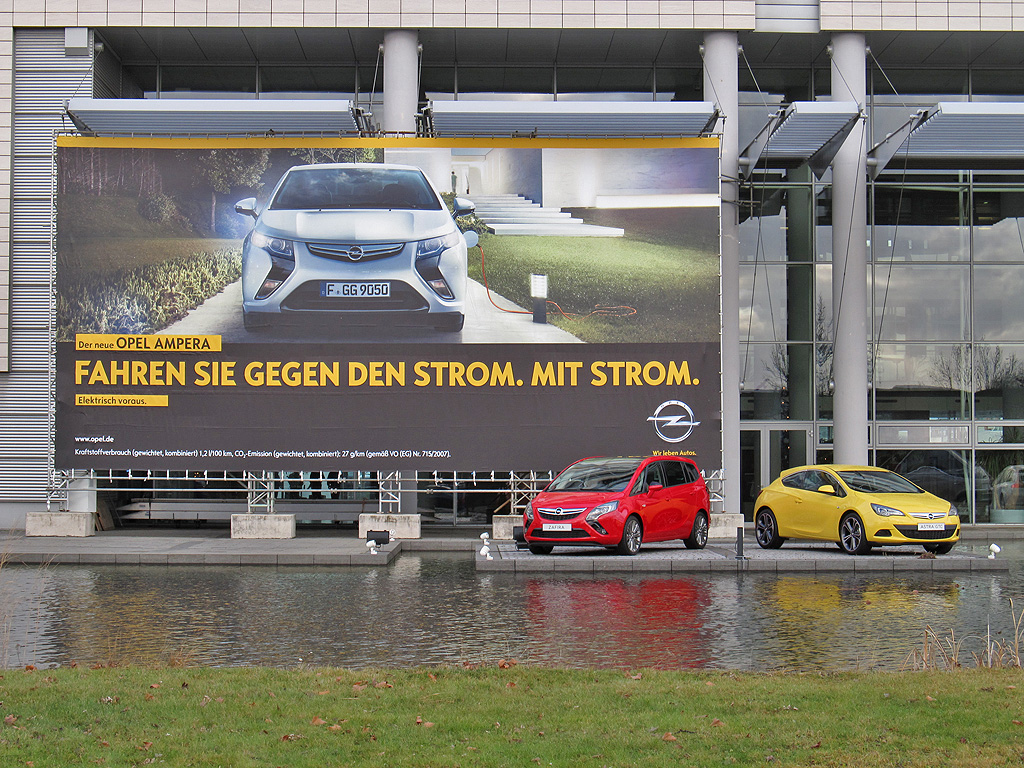 Opel Zafira, GTC, Antara und Insignia