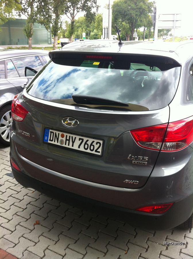 Hertz Mannheim Hyundai ix35 16.-27.07.2012