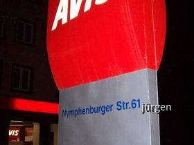 Avis München Nymphenburger Strasse