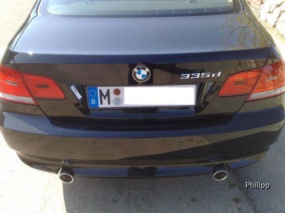 BMW 335d Coupé von Sixt