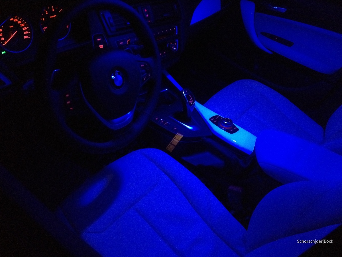 BMW120d nachts