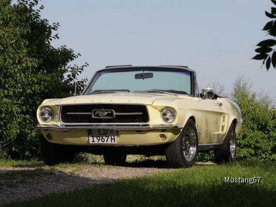Mustang 67 Convertible