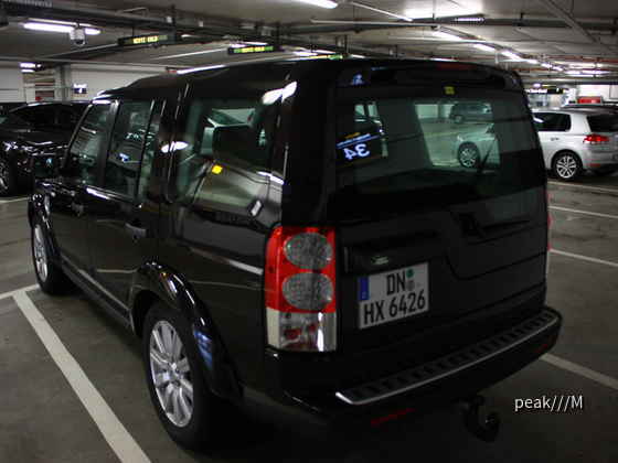 Land Rover Discovery, Hertz Frankfurt Flughafen 9.12.