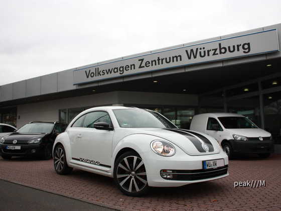 VW The Beetle von VW Spindler in Würzburg, 11.1.