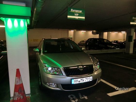 Europcar MUC VIP Parkplätze 31.03