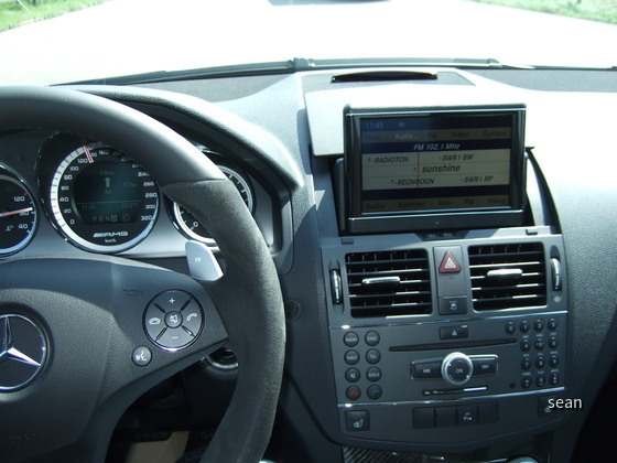 C63 AMG Cockpit