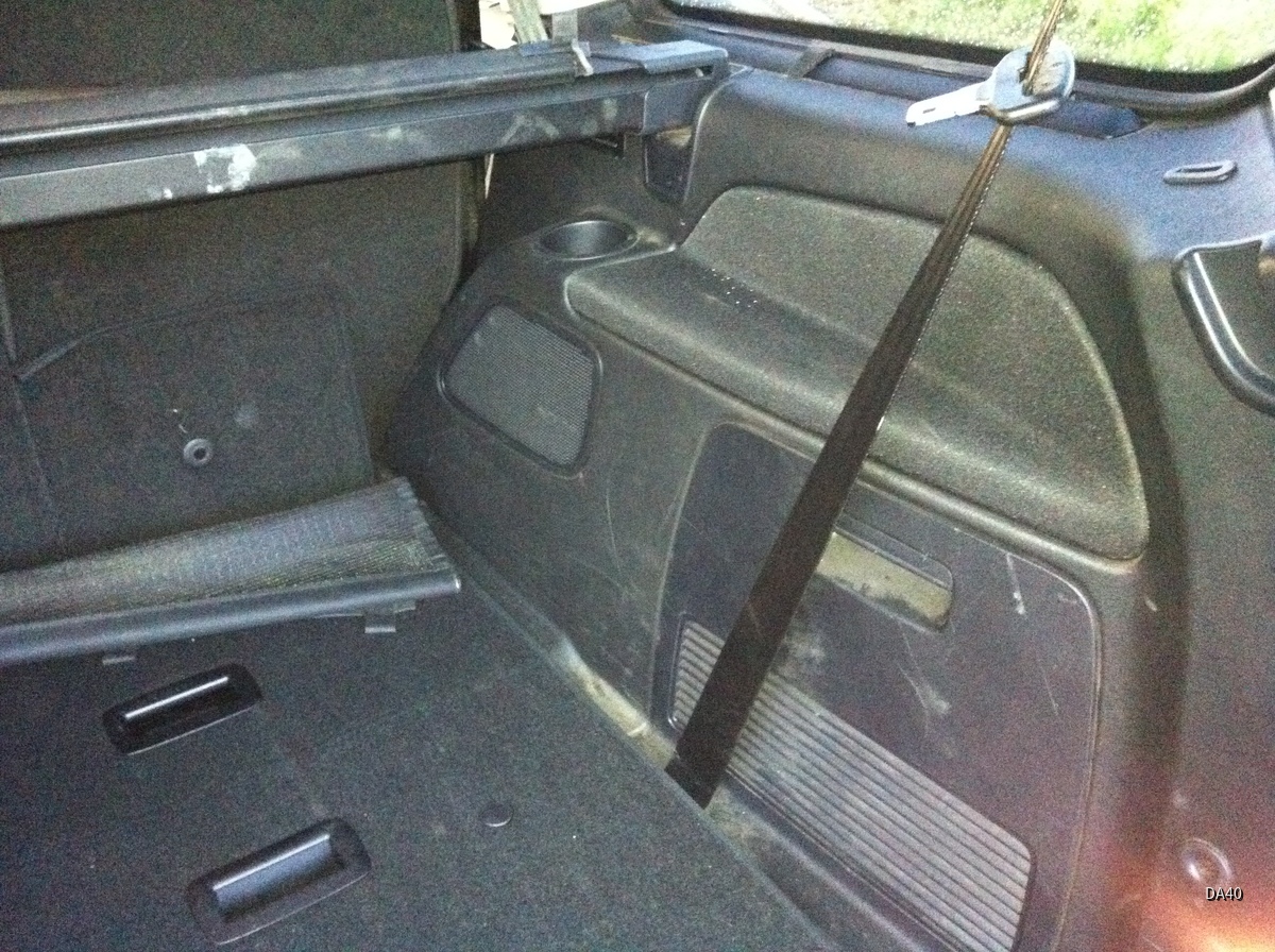 Ford Galaxy 2,2-l-TDCi Titanium Kofferraum recht