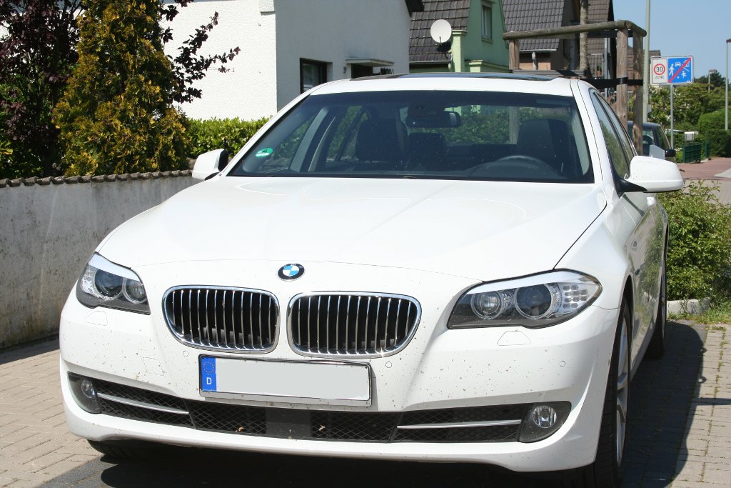 BMW 525d von Hertz (Langenfeld) vom 29.04. bis 02.05.2011