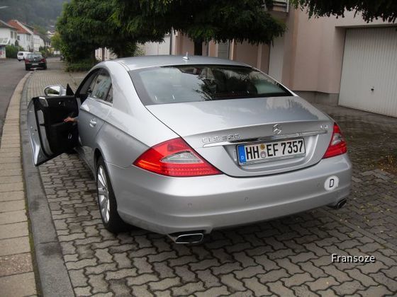 CLS 320 CDI facelift in 2008 from Europcar