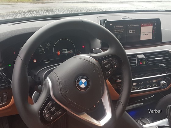 BMW 540i Cockpit