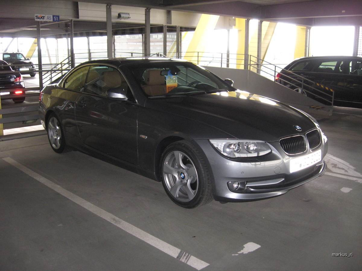 SIXT LEJ 11.06. - BMW 320d Cabrio Automatik