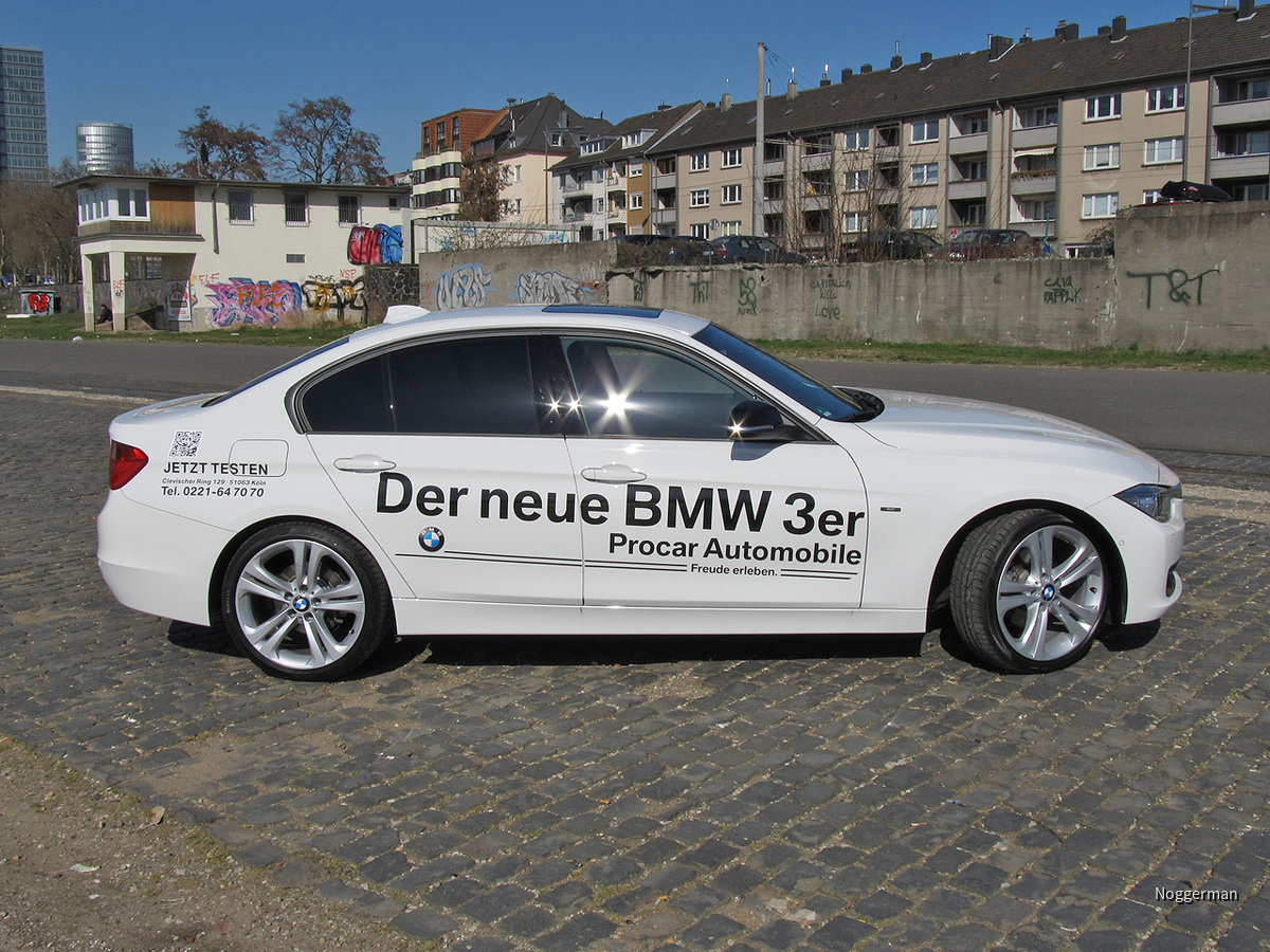 Probefahrt BMW 320dA Limousine Sport-Line in Alpinweiß