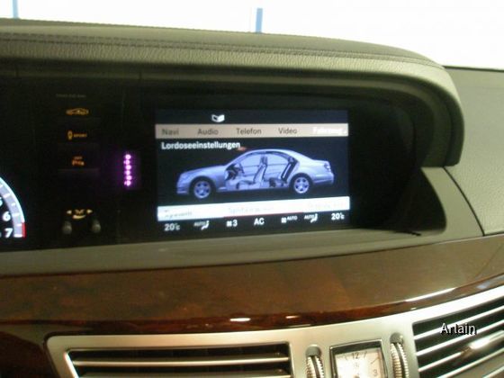 MB S350 FL bei Sixt (Incl. Dual-View-Monitor)