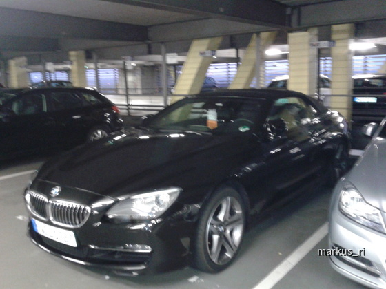 BMW 640i Cabrio @ Sixt LEJ 07.11.