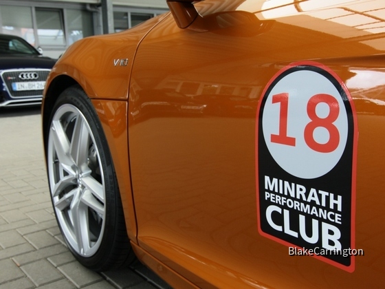 Audi R8-Ausfahrt Autohaus Minrath Performance Club / 23.06.13